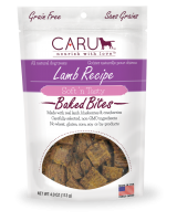 Caru Dog Natural Lamb Recipe Bites 4Oz.