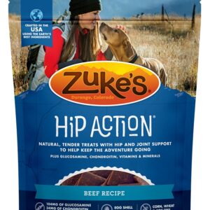 Zukes Dog Hip Action Beef 6Oz