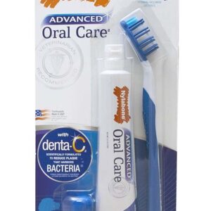 Nylabone Advanced Oral Care Dog Dental Kit Adult Dog, Original, 1ea/3 ct