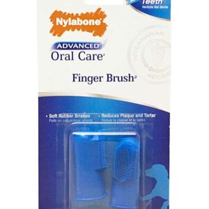 Nylabone Advanced Oral Care Finger Brush 2 Count, 1ea/2 ct