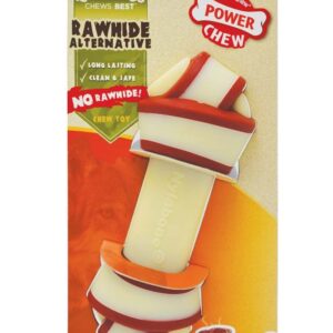 Nylabone Power Chew Rawhide Knot Chew Bone Beef, 1ea/Large/Giant 1 ct