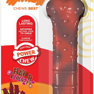 Nylabone Flavor Frenzy Power Chew Dog Toy Beef Jerky, 1ea/Medium/Wolf 1 ct