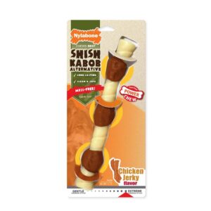 Nylabone Power Chew Shish Kabob Alternative Nylon Chew Toy Shish Kabob, Chicken, 1ea/Large/Giant 1 ct