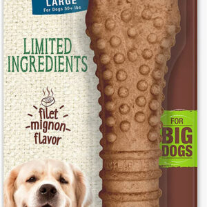 Nylabone Nutri Dent Filet Mignon Flavored Dog Dental Chews 1ea/XL/Souper 1 ct