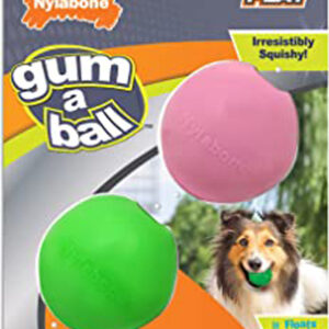 Nylabone Power Play GumaBall toy for Dogs GumaBall, 1ea/One Size 2 ct