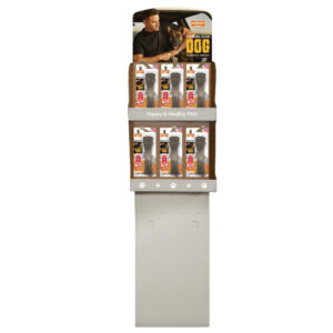 Nylabone Power Chew Camo Dog Toy Display 2 Tier, 1ea