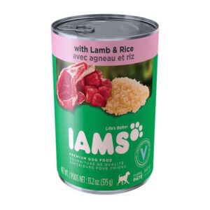 IAMS ProActive Health Ground Dinner with Lamb & Rice Can Dog Food 13.2 oz