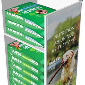 IAMS Mixed Quarter Pallet Dog Dry Food Display 10 Count