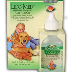 Bio-Groom Lido-Med Veterinary Strength Anti-Itch Gel 2Oz