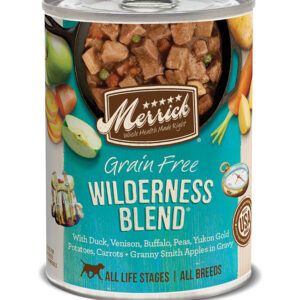 MERRICK DOG CLASSIC WILDERNESS BLEND 12.7OZ (Case of 12)