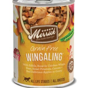 MERRICK DOG CLASSIC WINGALING 12.7OZ(Case of 12)