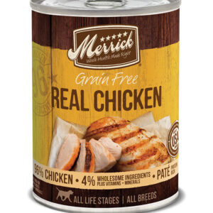 MERRICK DOG GRAIN FREE REAL CHICKEN 12.7OZ (Case of 12)