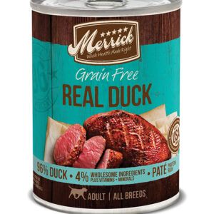MERRICK DOG GRAIN FREE REAL DUCK 12.7OZ(Case of 12)