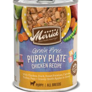 MERRICK DOG CLASSIC PUPPY PLATE 12.7OZ (Case of 12)