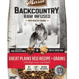MERRICK DOG BACKCOUNTRY GREAT PLAINS RED 10LB
