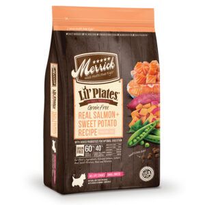 Merrick Lil' Plates Grain Free Real Salmon and Sweet Potatoes Recipe 4 Lbs