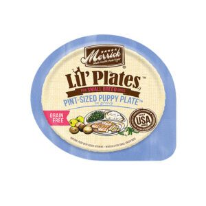 Merrick Lil' Plates Grain Free Pint-Sized Puppy Plate in Gravy Dog Food (Case of 12)
