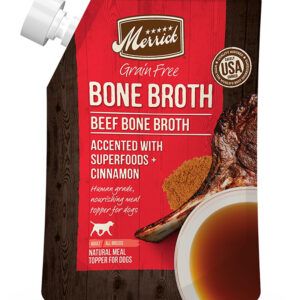 MERRICK DOG BONE BROTH GRAIN FREE BEEF 16oz  (Case of 10)