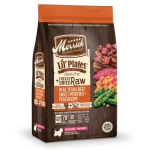 MERRICK DOG FREEZE-DRIED LIL PLATES GRAIN FREE BEEF & SWEET POTATO 4LB