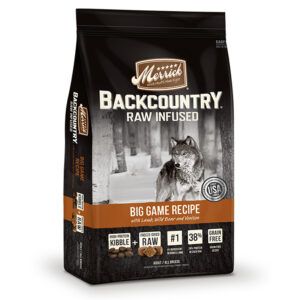 Merrick Backcountry Raw Infused Big Game Recipe 12 Lbs