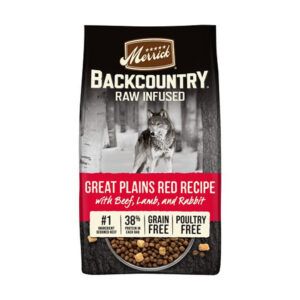 Merrick Dog Backcountry Grain Free Great Plains Red Meat 4Lb