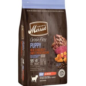 Merrick Dog Grain Free Puppy Beef & Sweet Potato 22Lb