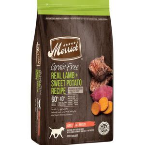 MERRICK DOG GRAIN FREE LAMB SWEET POTATO 22LB