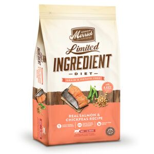 Merrick Limited Ingredient Diet Grain Free Real Salmon and Chickpeas Recipe 4Lbs