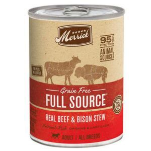 Merrick Dog Full Source Grain Free Beef 12.7 Oz (Case Of 12)