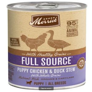 Merrick Dog Full Source Puppy 12.7 Oz.(Case Of 12)