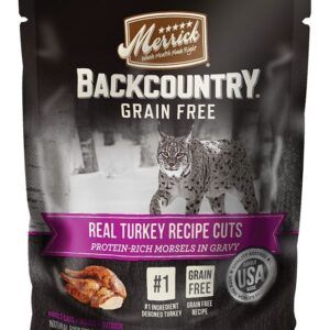 Merrick Cat Backcountry Real Turkey 3oz. (Case of 24)