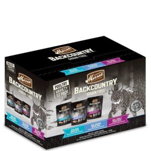 MERRICK CAT BACKCOUNTRY POULTRY 3OZ VARIETY PACK