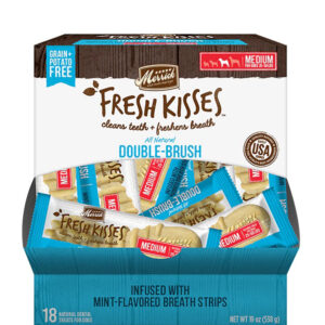 Merrick Dog Fresh Kisses Mint Strips Medium 18 Count Singles