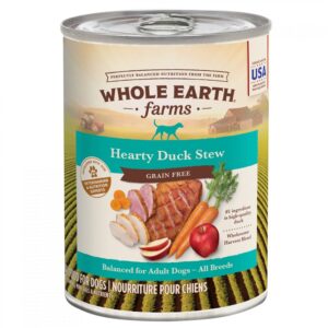 Whole Earth Farms Dog Duck Stew 12.7oz. (Case of 12)