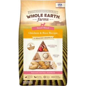 Whole Earth Farms Dog Grain Small Breed Chicken 4lbs.