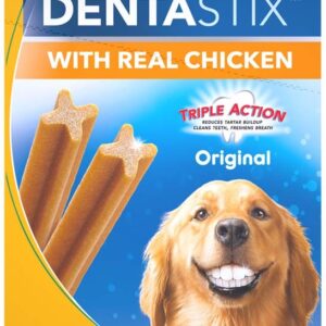 Pedigree DENTASTIX Chicken Flavor Dog Dental Treat 6.07 oz 7 Count Large