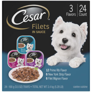 Cesar Gourmet Filets Multi-Pack 3.5oz 24pk