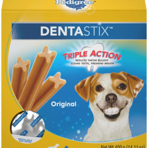Pedigree Dentastix Chicken Flavor Dog Dental Treat 14.11 Oz, 25 Ct, Small/Medium