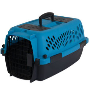 Aspen Fashion Pet Porter Dog Kennel Hard-Sided Breeze, Black 19 in