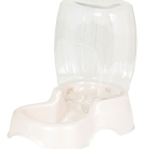 Petmate Pet Cafe Waterer Pearl Silver Small