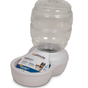 Petmate Replendish Water With Microban Pearl Silver Grey Extra-Small