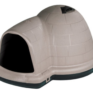 Petmate Indigo Dog House Taupe, Black Extra-Large