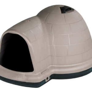 Petmate Indigo Dog House Taupe, Black Large