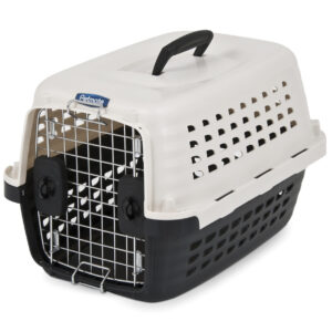 Petmate Compass Dog Kennel Hard-Sided White 19 in