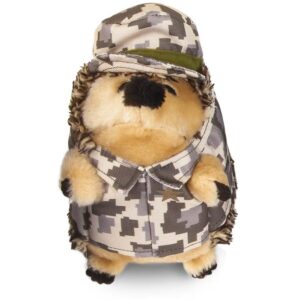 ZOOBILEE Army Heggies Plush Dog Toy Multi-Color One Size