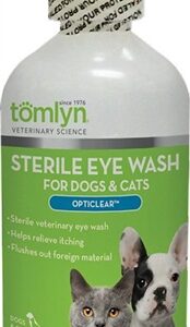 Tomlyn Opticlear Sterile Eye Wash For Dogs and Cats 4 Fl Oz