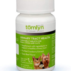 Tomlyn Urinary Tract Health Chewable Tablets for Cats and Dogs 30 Count