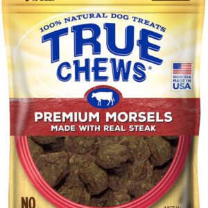 True Chews Morsels Dog 10Oz  Steak