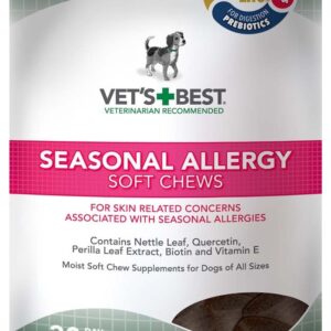Vet's Best Seasonal Allergy Soft Chews 30 Chews 4.2 oz