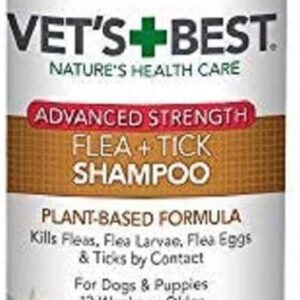 Vet's Best Flea & Tick Advanced Strength Shampoo for Dogs 12 fl. oz
